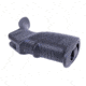 Guntec USA AR-15 T37 Rubber Overmold Textured Pistol Grip, Black Rubber, ARGRIP-T37