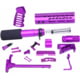 Guntec USA AR-15 Ultimate Pistol Kit, Anodized Purple, ULT-PK-PURPLE