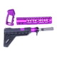 Guntec USA AR-15 Ultra Pistol Furniture Set, Anodized Purple, UPS-PURPLE