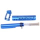 Guntec USA AR-15 Ultra Pistol Furniture Set w/ Milspec Buffer Tube, Anodized Blue, UPS-MILTUBE-BLUE