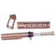 Guntec USA AR-15 Ultra Pistol Furniture Set w/ Milspec Buffer Tube, Anodized Bronze, UPS-MILTUBE-BRZ