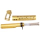 Guntec USA AR-15 Ultra Pistol Furniture Set w/ Milspec Buffer Tube, Anodized Gold, UPS-MILTUBE-GOLD