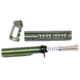 Guntec USA AR-15 Ultra Pistol Furniture Set w/ Milspec Buffer Tube, Anodized Green, UPS-MILTUBE-GREEN