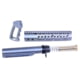 Guntec USA AR-15 Ultra Pistol Furniture Set w/ Milspec Buffer Tube, Anodized Grey, UPS-MILTUBE-GREY