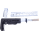 Guntec USA AR-15 Ultralight Series Complete Furniture Set 12in, Anodized Clear, ULTRA-SET-12-CLEAR