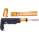 Guntec USA AR-15 Ultralight Series Complete Furniture Set 12in, Anodized Orange, ULTRA-SET-12-ORANGE
