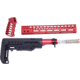 Guntec USA AR-15 Ultralight Series Complete Furniture Set 12in, Anodized Red, ULTRA-SET-12-RED