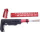 Guntec USA AR-15 Ultralight Series Complete Furniture Set 12in, Anodized Red, ULTRA-SET-12-RED