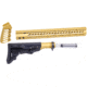 Guntec USA AR-15 Ultralight Series Complete Furniture Set, Anodized Gold, ULTRA-SET-GOLD