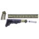 Guntec USA AR-15 Ultralight Series Complete Furniture Set, Anodized Green, ULTRA-SET-GREEN