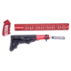 Guntec USA AR-15 Ultralight Series Complete Furniture Set, Anodized Red, ULTRA-SET-RED