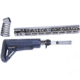 Guntec USA AR-15 Ultralight Series Complete Furniture Set, Black Chrome, ULTRA-SET-BC