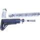 Guntec USA AR-15 Ultralight Series Complete Furniture Set, Chrome, ULTRA-SET-C