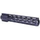 Guntec USA AR-308 12in Air-Lok Series M-LOK Compression Free Floating Handguard w/ Monolithic Top Rail, Anodized Black, GT-12ALC-308