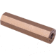 Guntec USA AR .308 Cal 4.5in Octagonal Fake Suppressor, Anodized Bronze, 4.5FAKE-AR-OCTO-308-BRZ