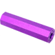 Guntec USA AR .308 Cal 4.5in Octagonal Fake Suppressor, Anodized Purple, 4.5FAKE-AR-OCTO-308-PURPLE