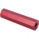 Guntec USA AR .308 Cal 4.5in Octagonal Fake Suppressor, Anodized Red, 4.5FAKE-AR-OCTO-308-RED
