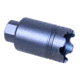 Guntec USA AR .308 Cal Micro Trident Flash Can With Glass Breaker, Anodized Grey, MCONE-FH-S-C-308-GREY