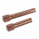 Guntec USA AR .308 Gen 2 Extended Takedown Pin Set, Bronze, GT-TDP-SET-308-G2-BRZ