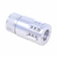 Guntec USA AR .308 Mini Slip Over Barrel Shroud w/Multi Port Muzzle Brake, Clear, 1326-MB-P-MINI-308-CLEAR