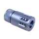 Guntec USA AR .308 Mini Slip Over Barrel Shroud w/Multi Port Muzzle Brake, Grey, 1326-MB-P-MINI-308-GREY