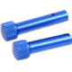 Guntec USA AR 5.56 Cal Extended Takedown Pin Set, Gen 2, Anodized Blue, TDP-SET-G2-BLUE