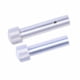 Guntec USA AR 5.56 Cal Extended Takedown Pin Set, Gen 2, Anodized Clear, TDP-SET-G2-CLEAR