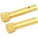 Guntec USA AR 5.56 Cal Extended Takedown Pin Set, Gen 2, Anodized Gold, TDP-SET-G2-GOLD