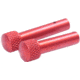 Guntec USA AR 5.56 Cal Extended Takedown Pin Set, Gen 2, Anodized Red, TDP-SET-G2-RED