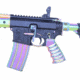 Guntec USA AR-15 Builders Kit w/Ambidextrous Safety, Matte Rainbow, BUILD-KIT-AMBI-M-RPVD