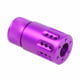 Guntec USA AR 9mm Mini Slip Over Barrel Shroud w/Multi Port Muzzle Brake, Purple, 1326-MB-P-MINI-9-PURPLE