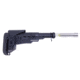 Guntec USA AR 9mm Multi Caliber Collapsible Stock w/Adjustable Cheek Riser, Black, MCS-R-9
