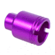 Guntec USA AR 9mm Stubby Slim Compact Flash Can, Anodized Purple, SCONE-FH-9-PURPLE