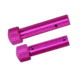 Guntec USA AR Gen 2 5.56 Caliber Extended Takedown Pin Set, Anodized Pink, TDP-SET-G2-PINK