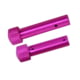 Guntec USA AR Gen 2 5.56 Caliber Extended Takedown Pin Set, Anodized Pink, TDP-SET-G2-PINK