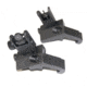 GUNTEC USA AR15 45 Degree Spring Assisted Flip Up Sight Set OFFSET-K