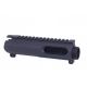 Guntec USA AR-15 9mm Dedicated Stripped Billet Upper Receiver, Black, GT-UPPER-9