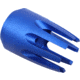 Guntec USA AR15 Claw Multi-Prong Flash Hider, Anodized Blue, AR-CLAW-BLUE