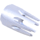 Guntec USA AR15 Claw Multi-Prong Flash Hider, Anodized Clear, AR-CLAW-CLEAR