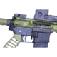 Guntec USA AR15 Complete Anti-Rotation Trigger/Hammer Pin Set, Anodized Green, GT-ARP-GREEN