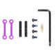 Guntec USA AR15 Complete Anti-Rotation Trigger/Hammer Pin Set, Anodized Purple, GT-ARP-PURPLE