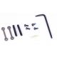 GUNTEC USA AR15 Complete Anti-Rotation Trigger/Hammer Pin Set, Burnt Bronze, GT-ARP-BRZ