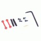 GUNTEC USA AR15 Complete Anti-Rotation Trigger/Hammer Pin Set, Red GT-ARP-RED