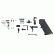 GUNTEC USA AR15 Complete Lower Parts Kit with A2 Pistol Grip, Black LPK-A2