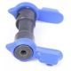 Guntec USA AR-15 Multi Degree Short Throw Ambidextrous Safety, Blue, AMBI-STMD-CBLUE