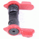 GUNTEC USA AR15 Multi Degree Short Throw Ambidextrous Safety, Red AMBI-STMD-CRED