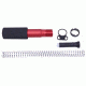 GUNTEC USA AR15 Pistol Buffer Tube Kit, Red ARPISTUBE-RED