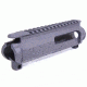 GUNTEC USA AR15 Stripped Slab Side Billet Upper Receiver, Black GT-UPPER-SLB