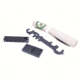 Guntec USA Basic Tool Kit, AR-15, Armorers Wrench/Upper Vise Block/Lower Vise Block/Armorers Neoprene Mat, Black ARTOOL-KIT-BASIC