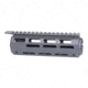 Guntec USA Free Float Handguard, AR-15, M-LOK, Monolithic Top Rail, Carbine Length, 7 inch, T6 Aluminum, Milspec Green GT-CAR7-MLK-G